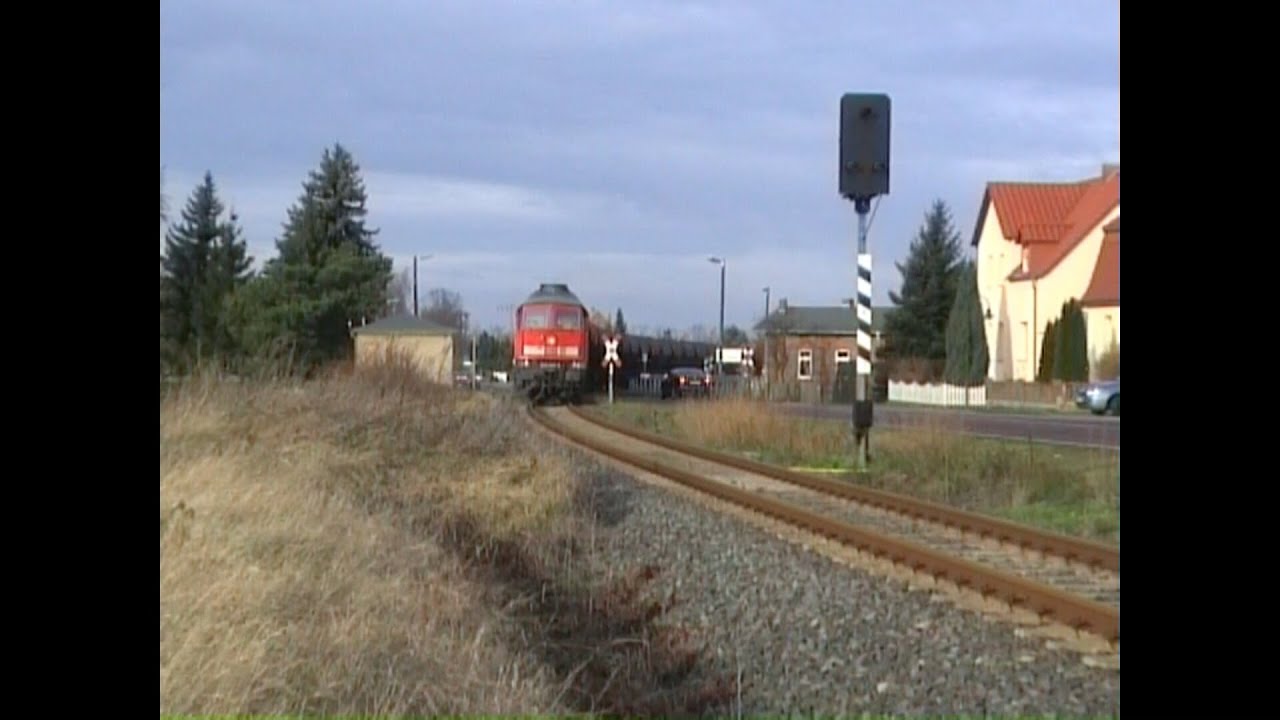 232 347-5 Kohlezug in die Zuckerfabrik nach Könnern