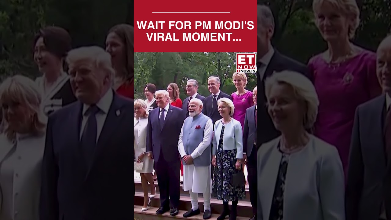 Смотрите: премьер-министр Моди рассмешил мировых лидеров на G7! | Остроумные фразы стали вирусным...