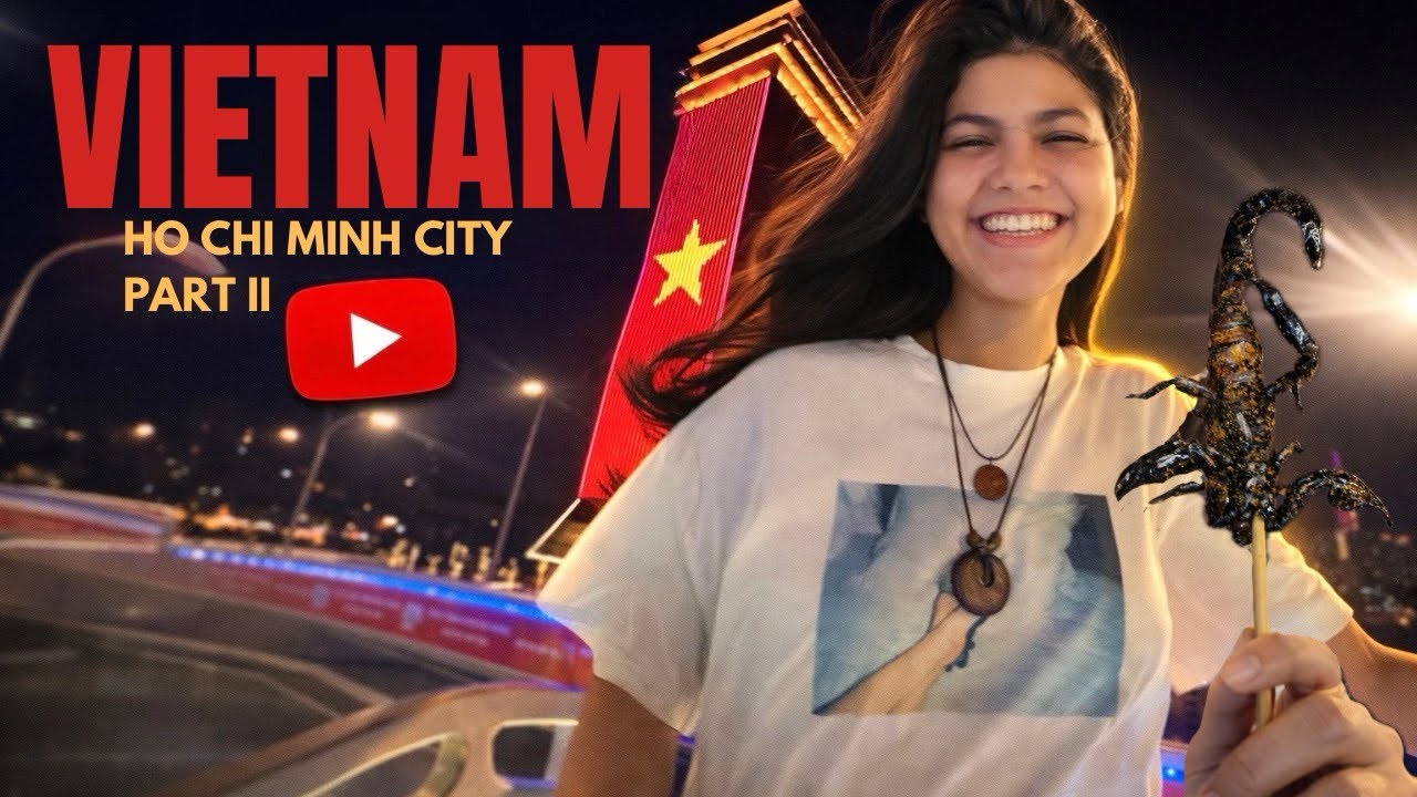 COMÍ UN ESCORPIÓN | cityseeing in VIETNAM 🇻🇳 