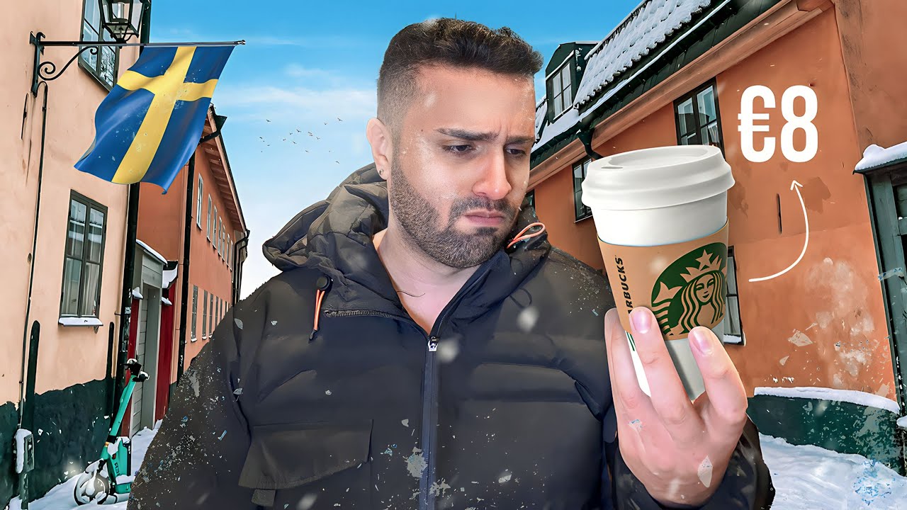 چالش زندگی با ۵۰ یورو توی استکهلم🔥| پایتخت سوئد