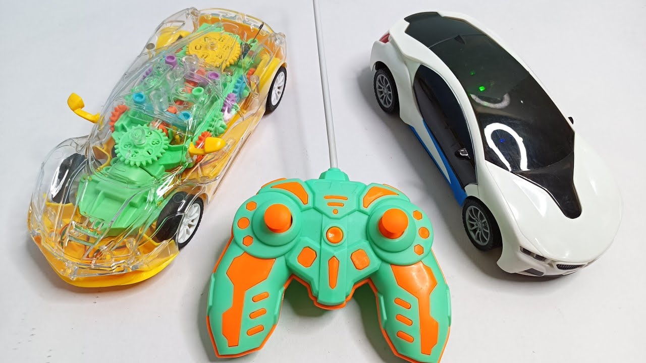 Unboxing 3D Famous RC Car & Gear Transparent RC Car | Remote Control Car | High Speed RC Car