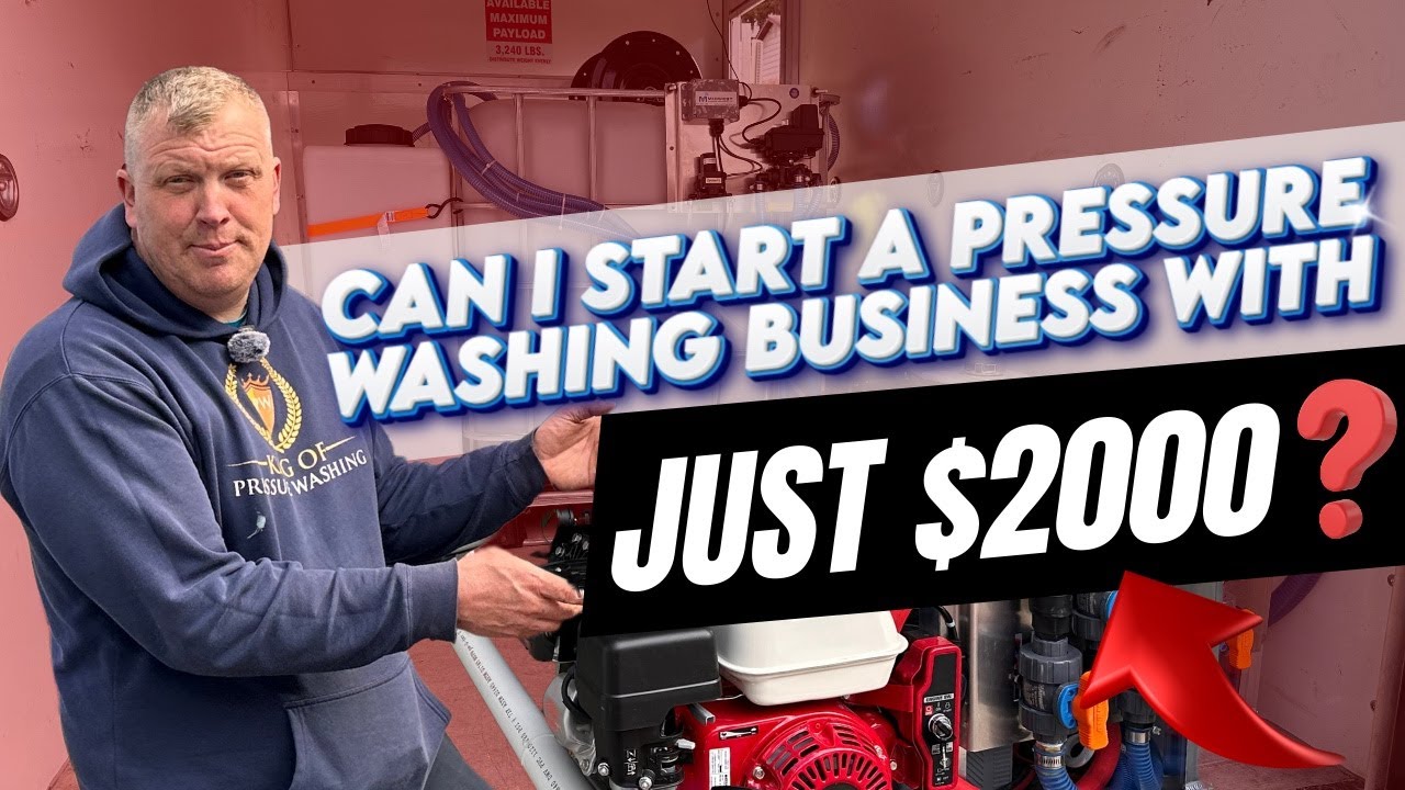 Avoid These $2K Mistakes: Pressure Washing Startup Tips for 2025 Beginners!