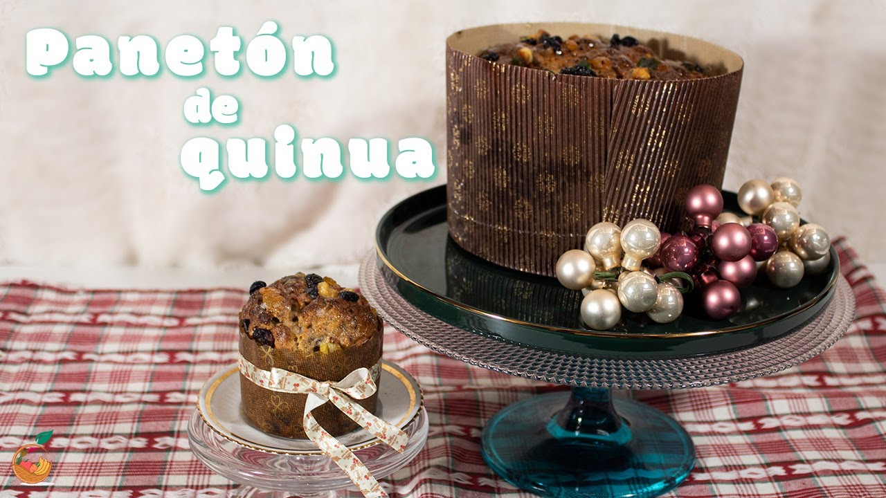 Panetón de QUINUA SIN HARINA! || Sin gluten ni lactosa 💚