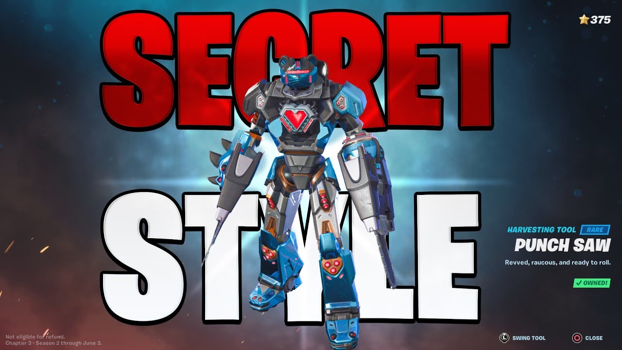 There's A SECRET Style For The Mecha Strike Commander... Here's How To See It!