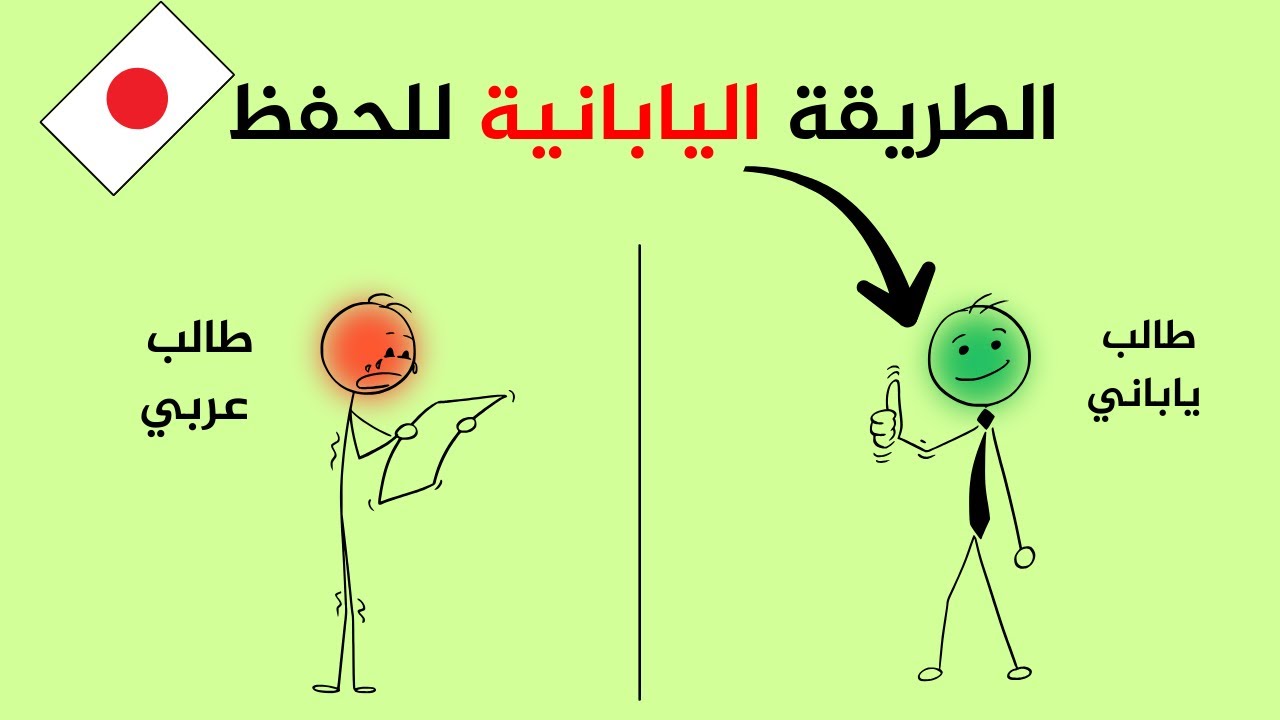 كيف تدرس اقل وتتذكر كل شيء مثل الطلاب اليابانيين 🎌