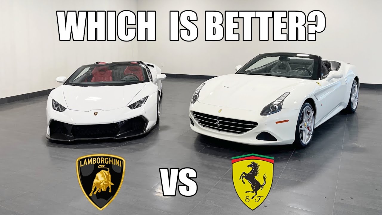 LAMBO VS FERRARI- WHICH TO BUY?
