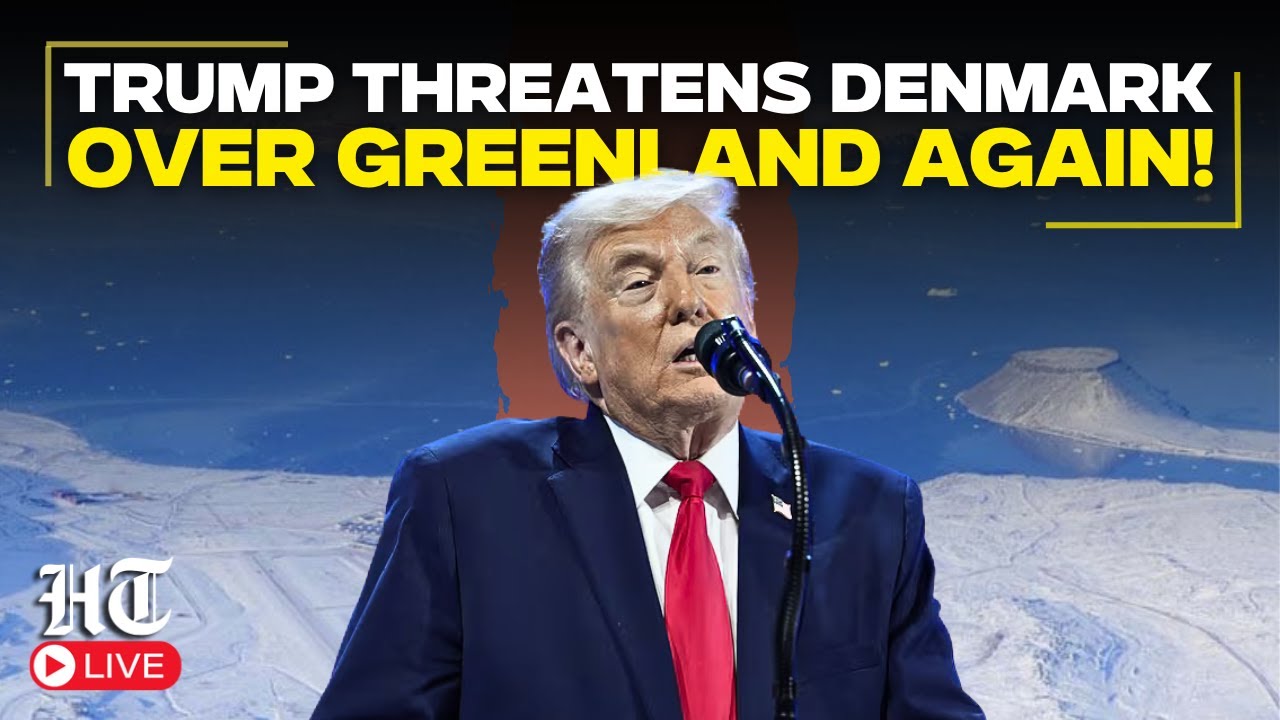 Trump Davos Speech Live | Donald Trump doubles down on Greenland threats | WEF 2026 | Denmark News