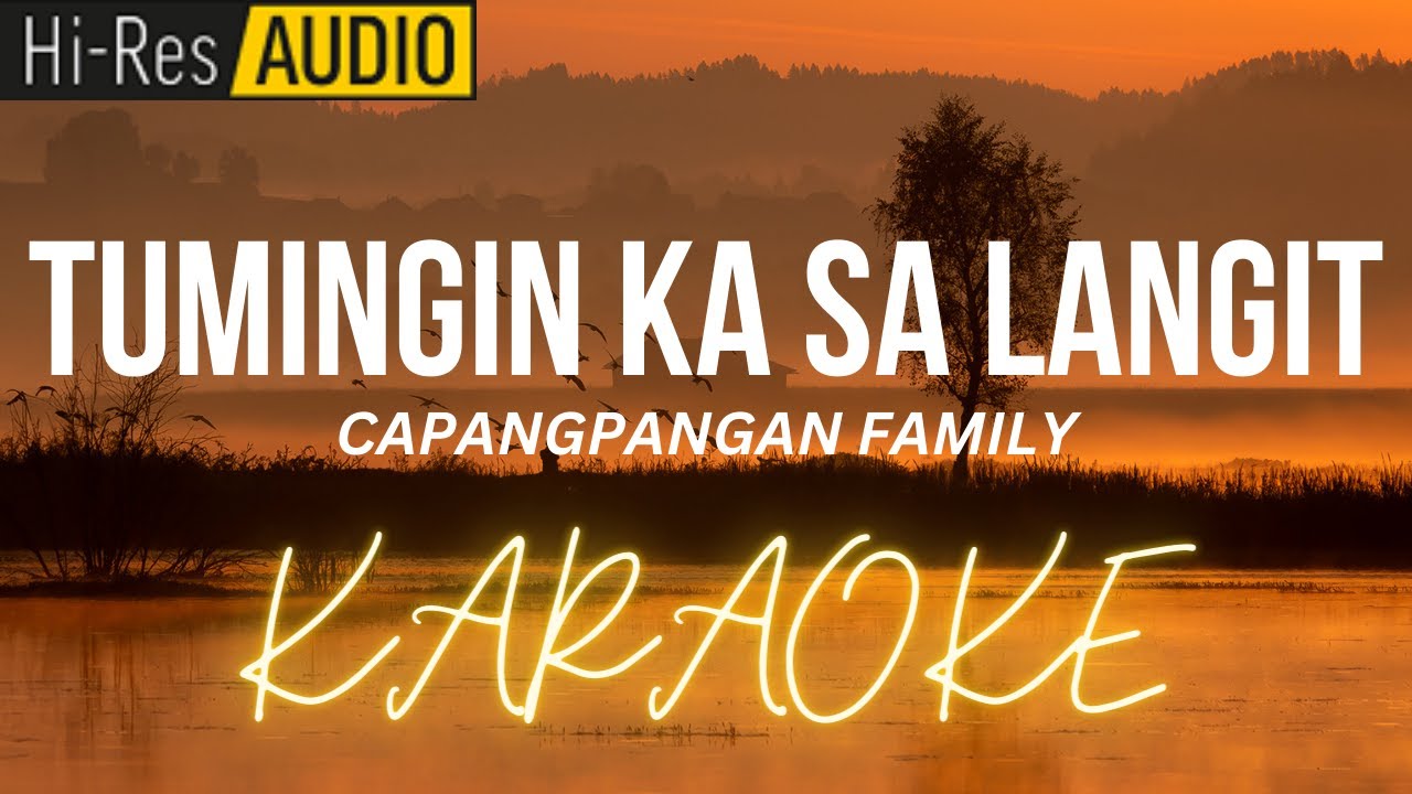 Tumingin Ka Sa Langit Karaoke | Minus-One | Instrumental