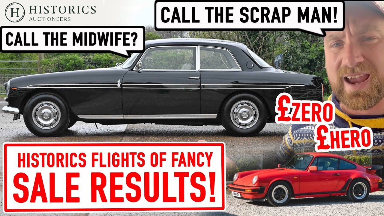 The 1950-60s Crash Continues! Historics Auction Results Analysis