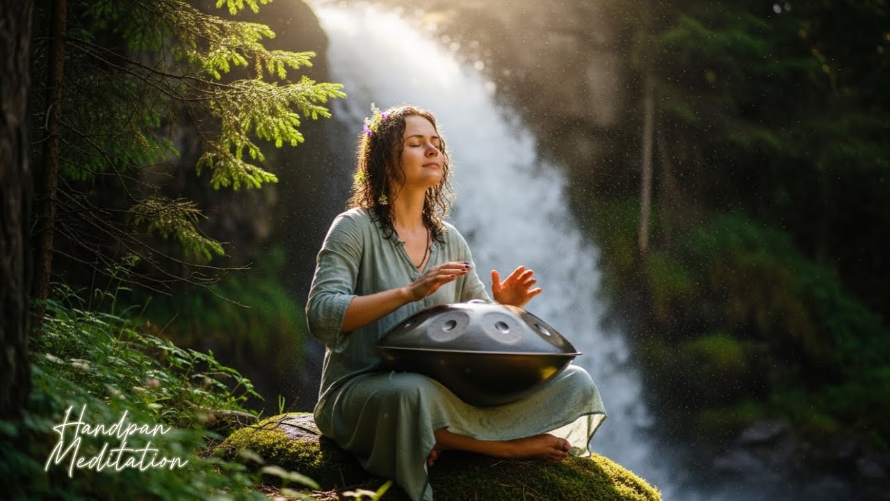 🎶 Healing Frequency Meditation (1111 Hz) | 1 hour handpan music | Reyna Handpan🎶