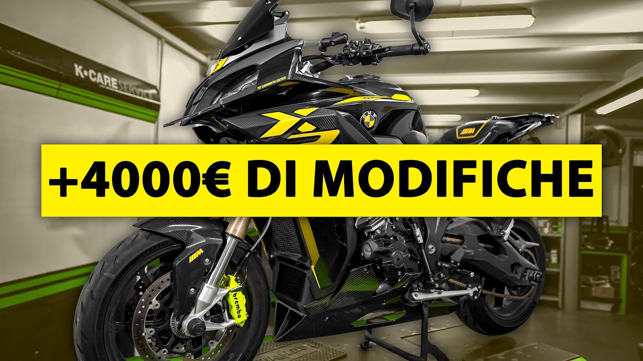 LA S1000XR PIU' MODIFICATA d'ITALIA! 🥵