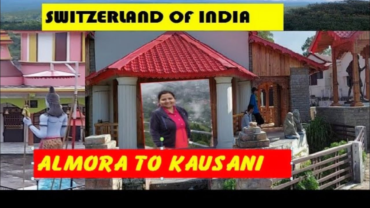 Kausani tourist place Uttrakhand | Kosi river | Someshwar Valley | Night View of Almora Hills |Kasar