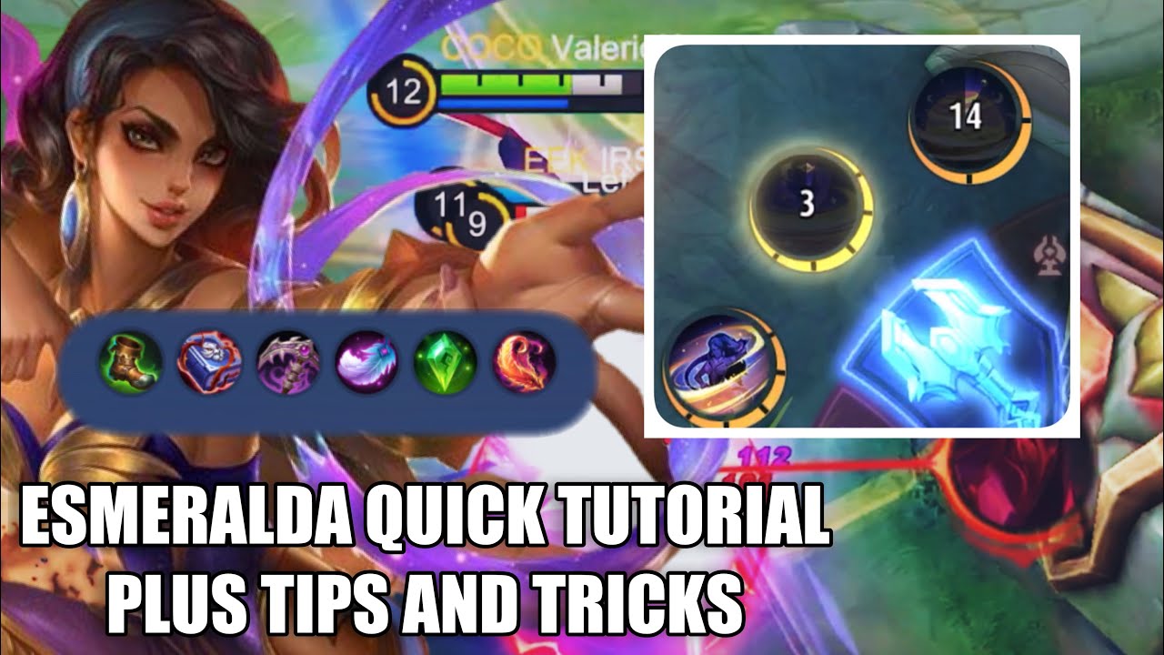 Esmeralda Quick Tutorial Plus Tips And Tricks | Mobile Legends | Valesmeralda