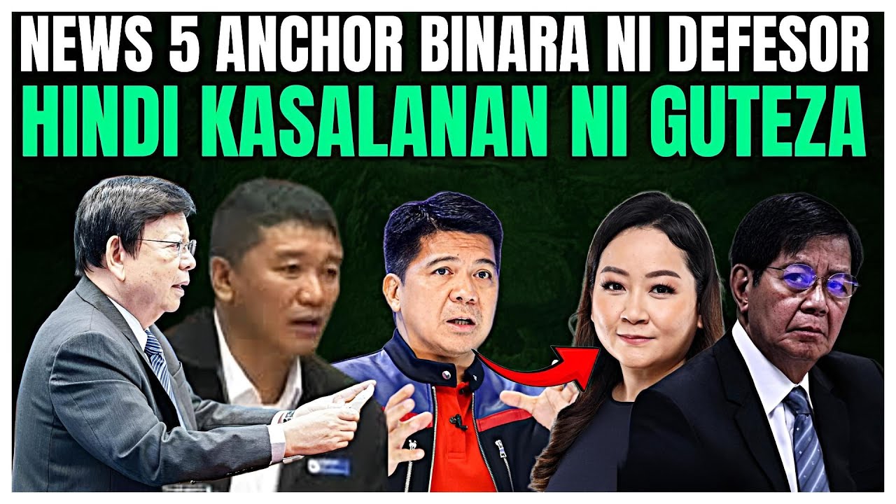 GUGURGOR KAY ORLY GUTEZA, TIKLO | NEWS5 ANCHOR, PINAGMUKHANG MASAMA SI GUTEZA, PINALAGAN NI DEFENSOR