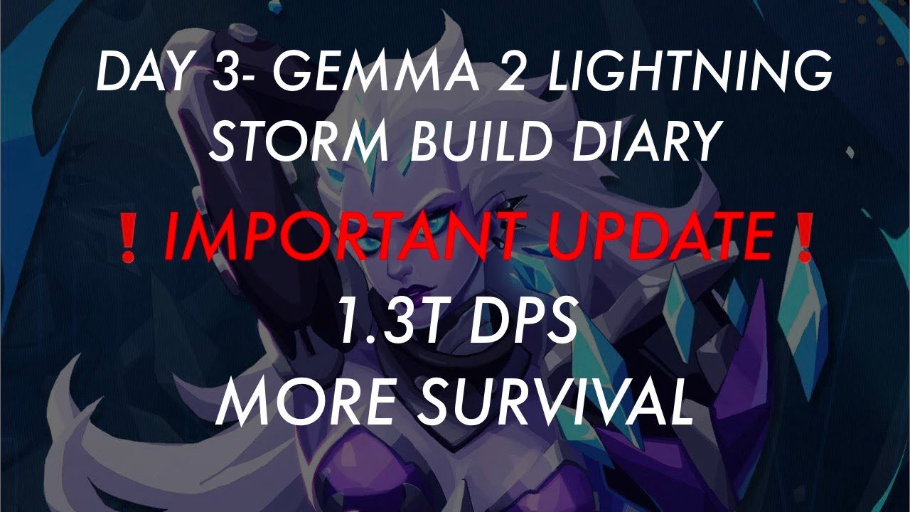 [TL:I SS11] Day 3 - 1.3T DPS Gemma 2 Lightning storm Fartmaxxing