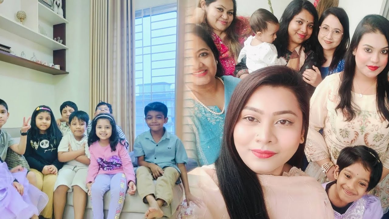 বাচ্চাদের সূত্রে আমাদের বন্ধন🤍 আজকে দারুণ এক গেটটুগেদারে অংশগ্রহণ করলাম। 
