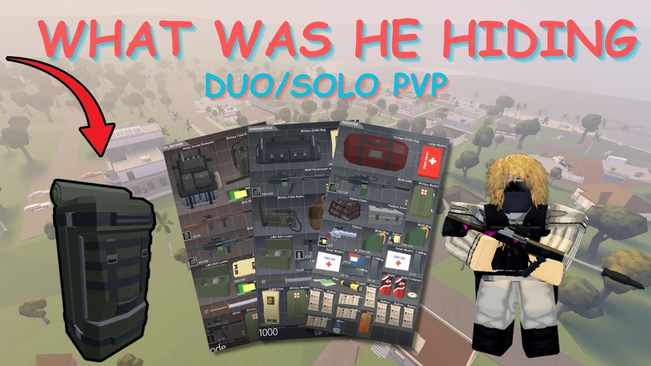 WHAT WAS HE HIDING?? - Apocalypse Rising 2 (ROBLOX)