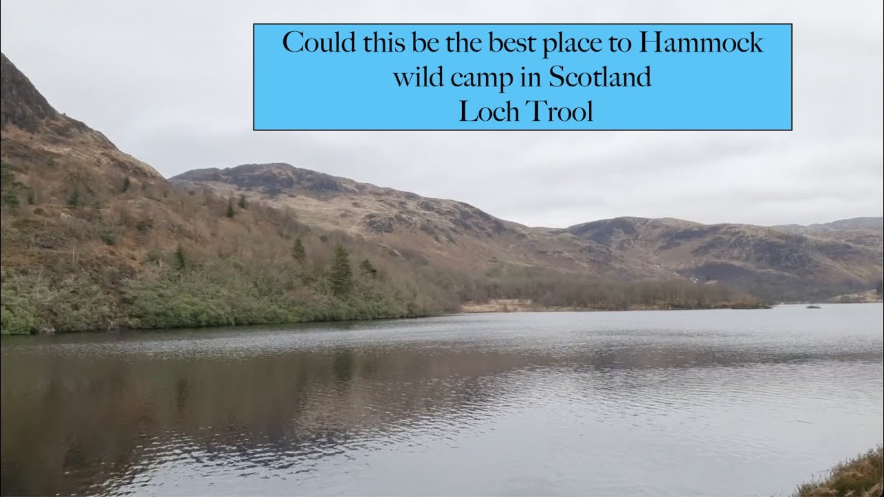 Scotland's Secret: Solo Hammock Camping in the Wild at Loch Trool, Scotland
