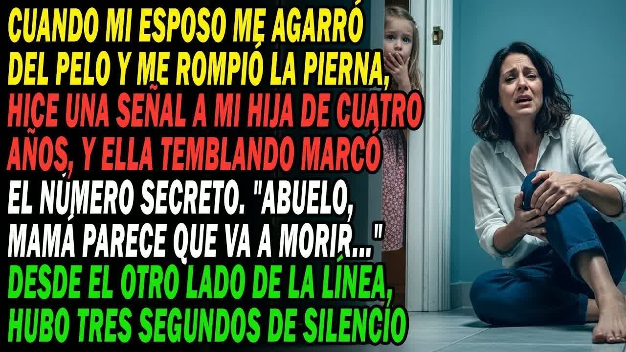 Mi Esposo Me Rompió La Pierna Por Su Amante😡 La Llamada Secreta De Mi Hija De 4 Años Cambió Mi