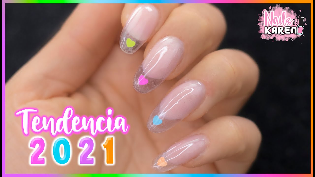 UÑAS con TRANSPARENCIA | Tendencia 2021