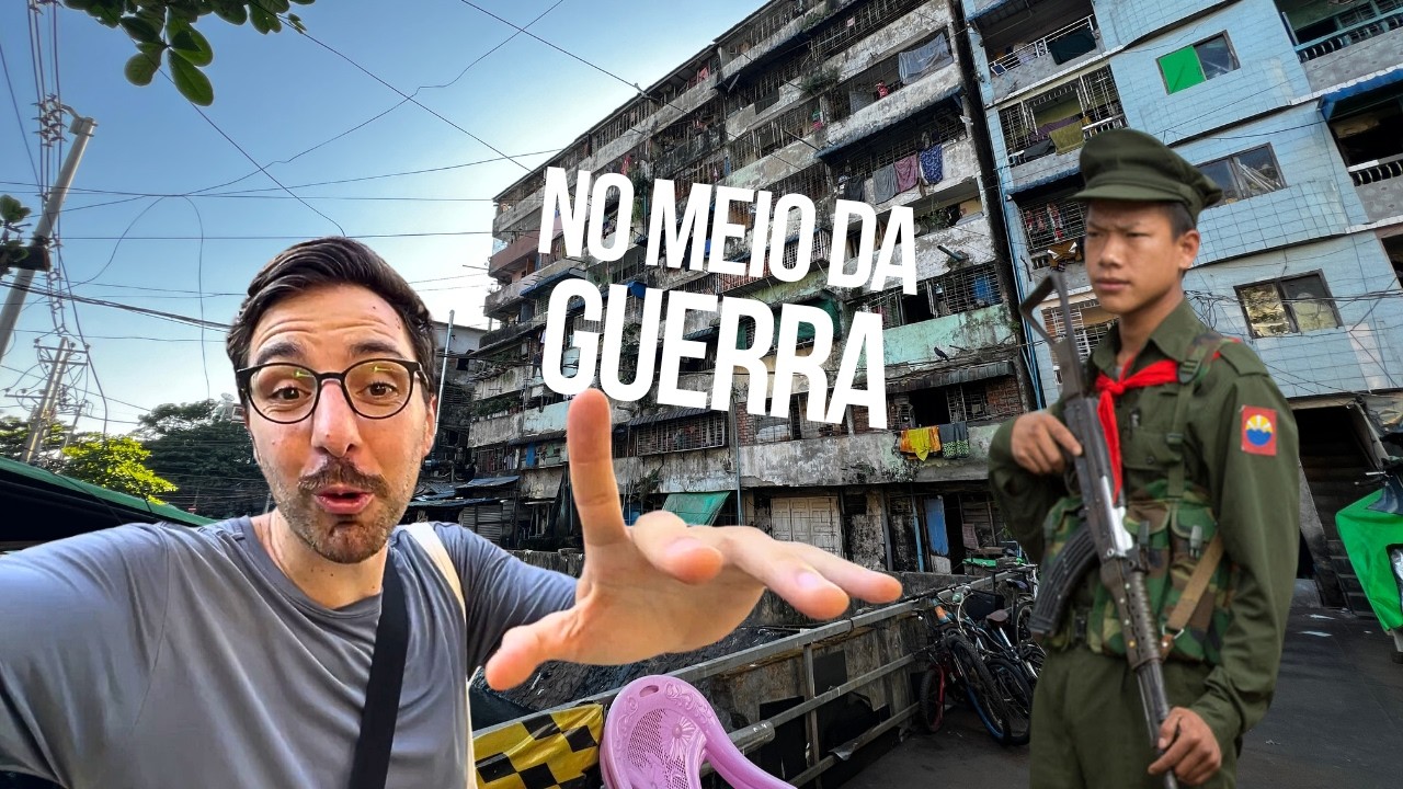 POR DENTRO DA GUERRA CIVIL MIANMAR !