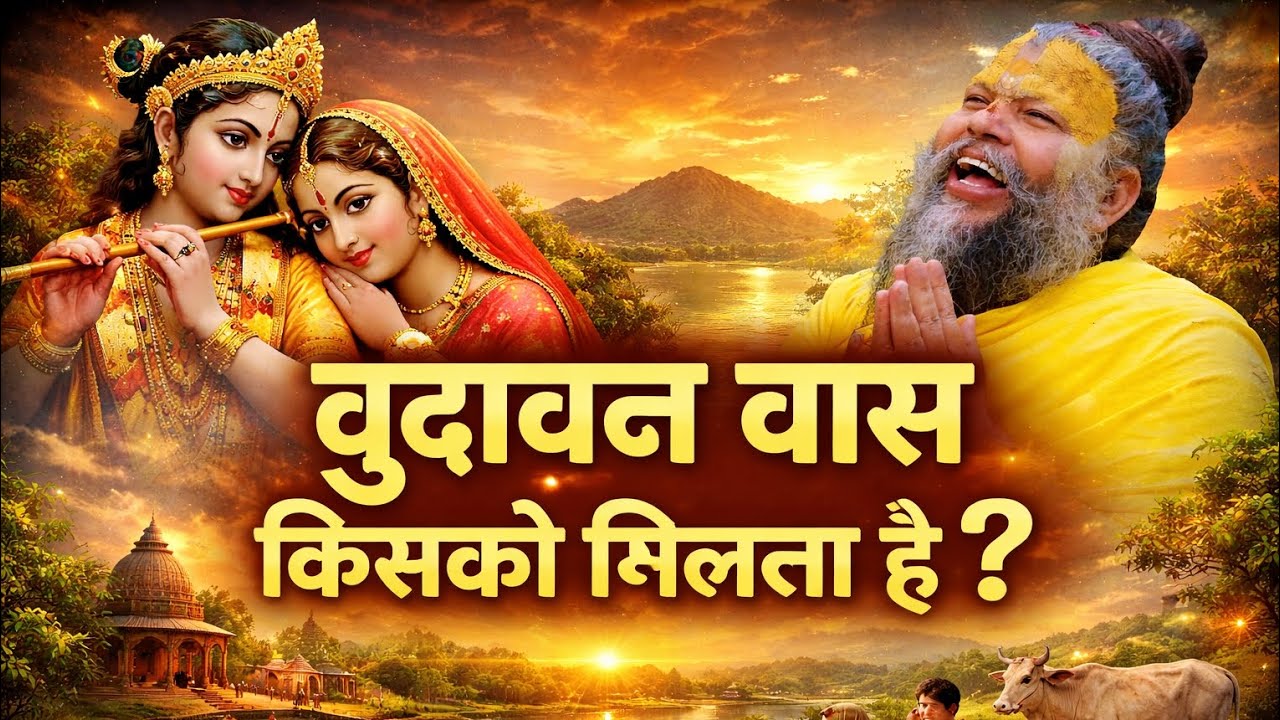 🙏🏻वृंदावन बस किस किसको मिलता है? राधा रानी की कृपा का गहरा रहस्य।#radharanikrapa#bhaktikatha