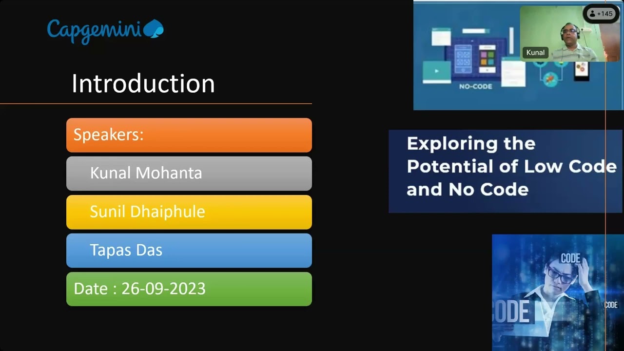 LowCode   NoCode Solutions - Webinar - ComputerSocietyOfIndia