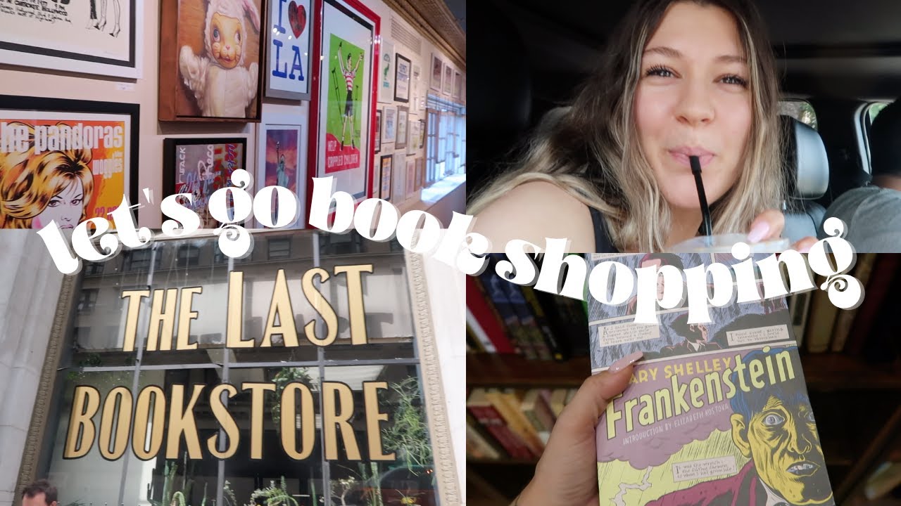 BOOKSTORE VLOG l the last bookstore l downtown LA l come book shopping with me