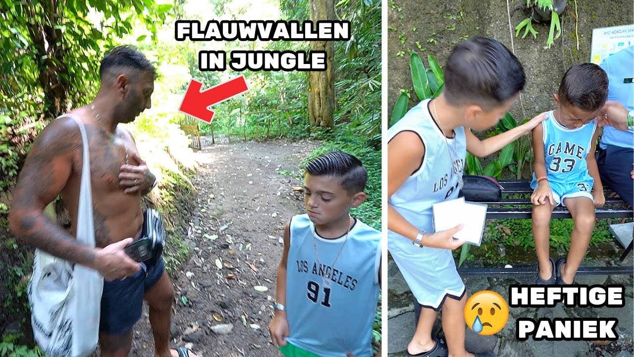 EXTREME PANIEKAANVAL MIDDEN IN DE JUNGLE VAN BALI.. 😢| #1016