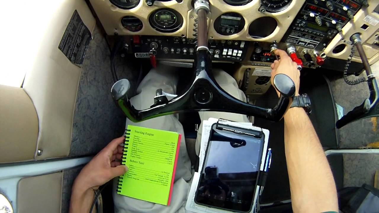 Cessna 172N full startup