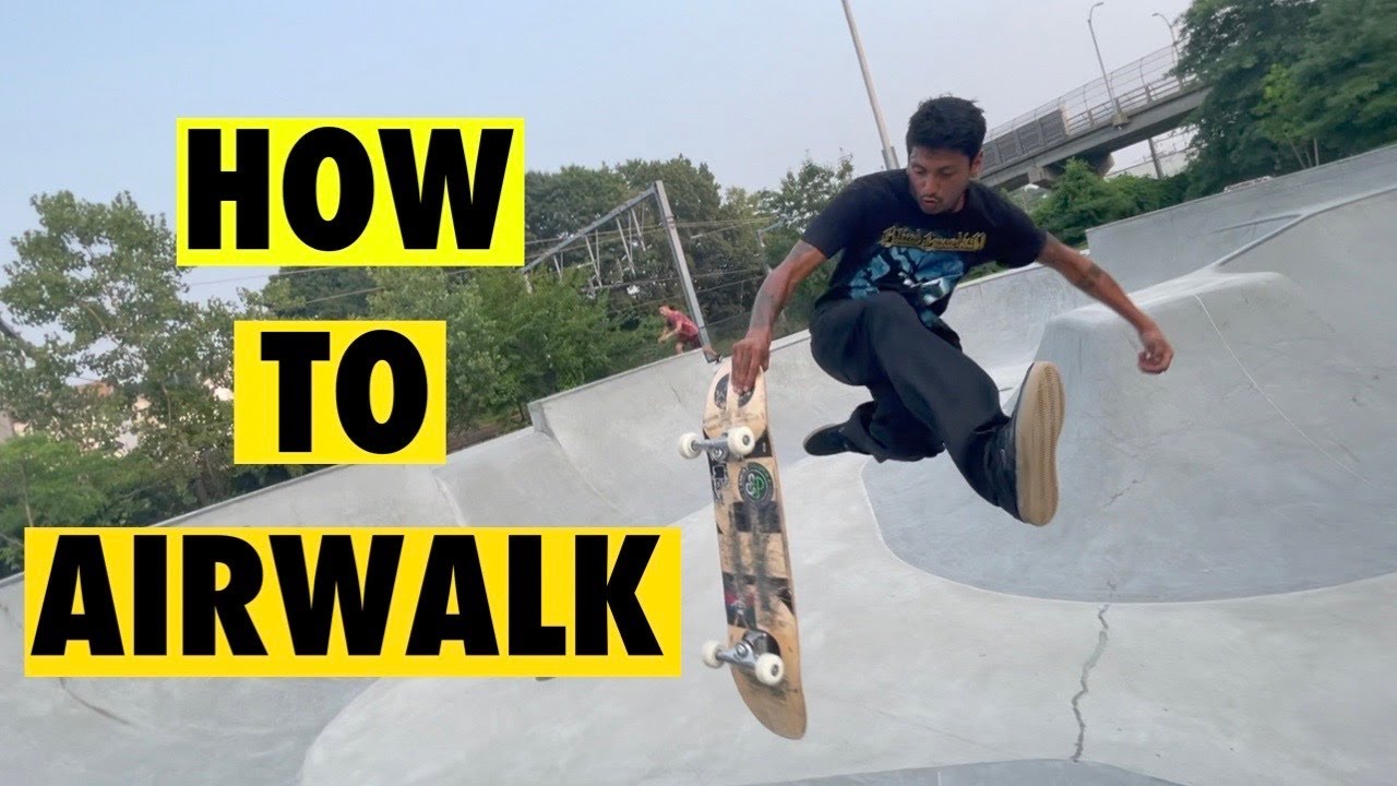How to Airwalk to fakie - In transition - Skateboarding trick tips