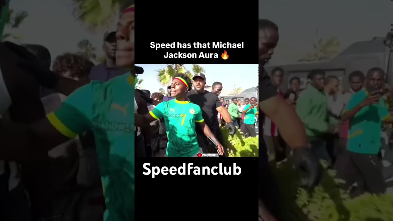 Speed has that Michael Jackson Aura 😳🥶 | 