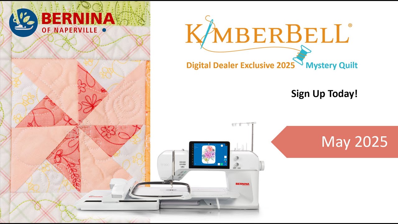 Kimberbell Mystery Quilt: May 2025