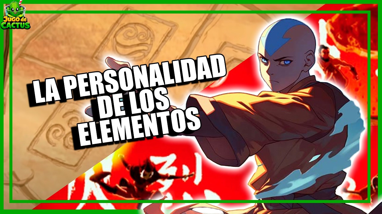La personalidad OCULTA de cada elemento en Avatar