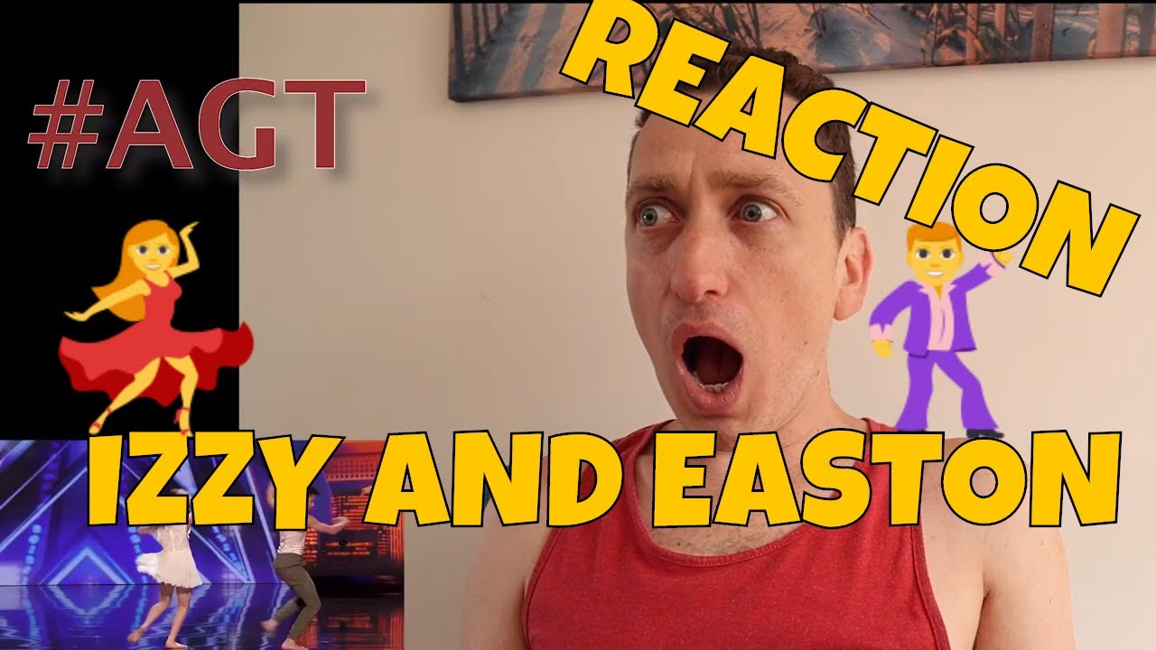 Izzy and Easton Contemporary Dance Audition -  Reaction - America Got Talent  - AGT