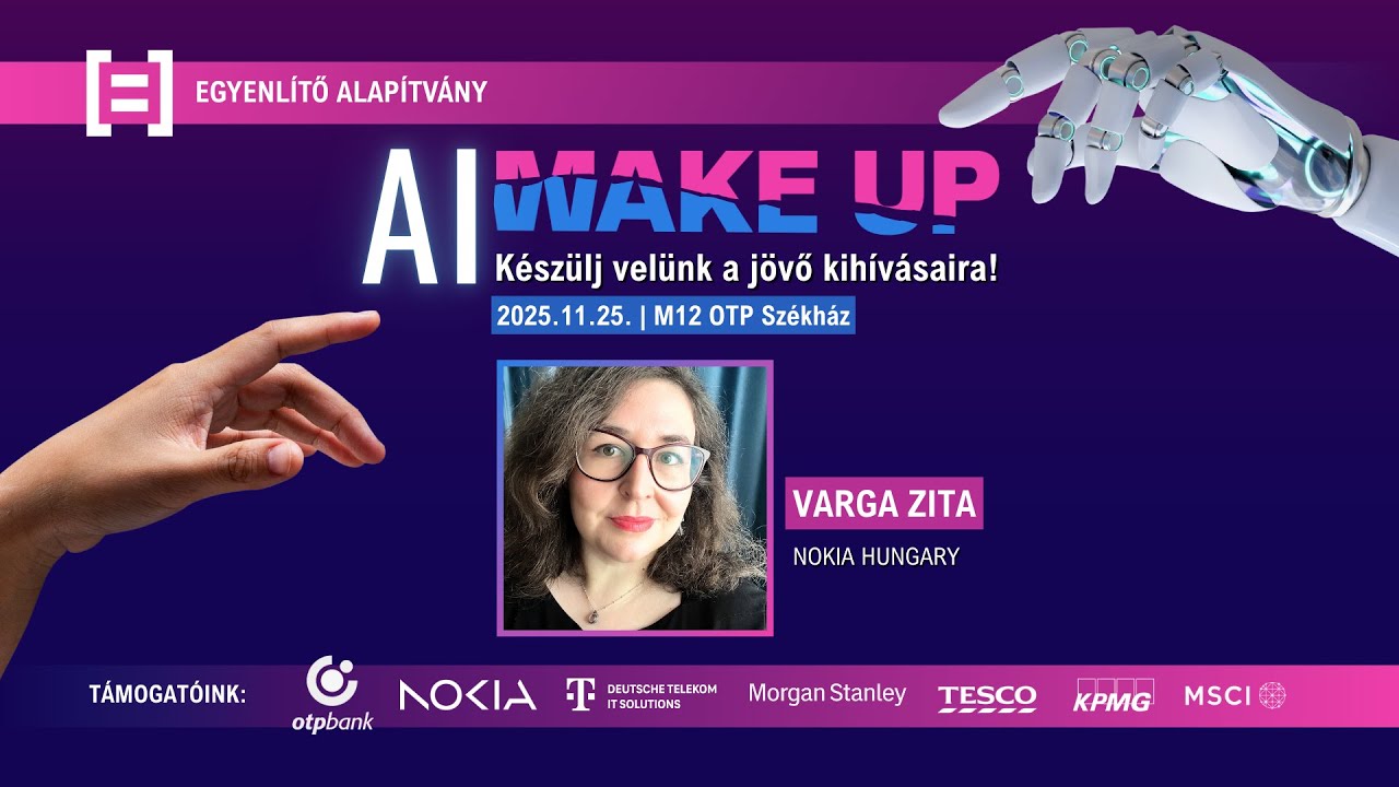 Az új kolléga – Hogyan vezetjük be az AI-t? / Varga Zita (Nokia)