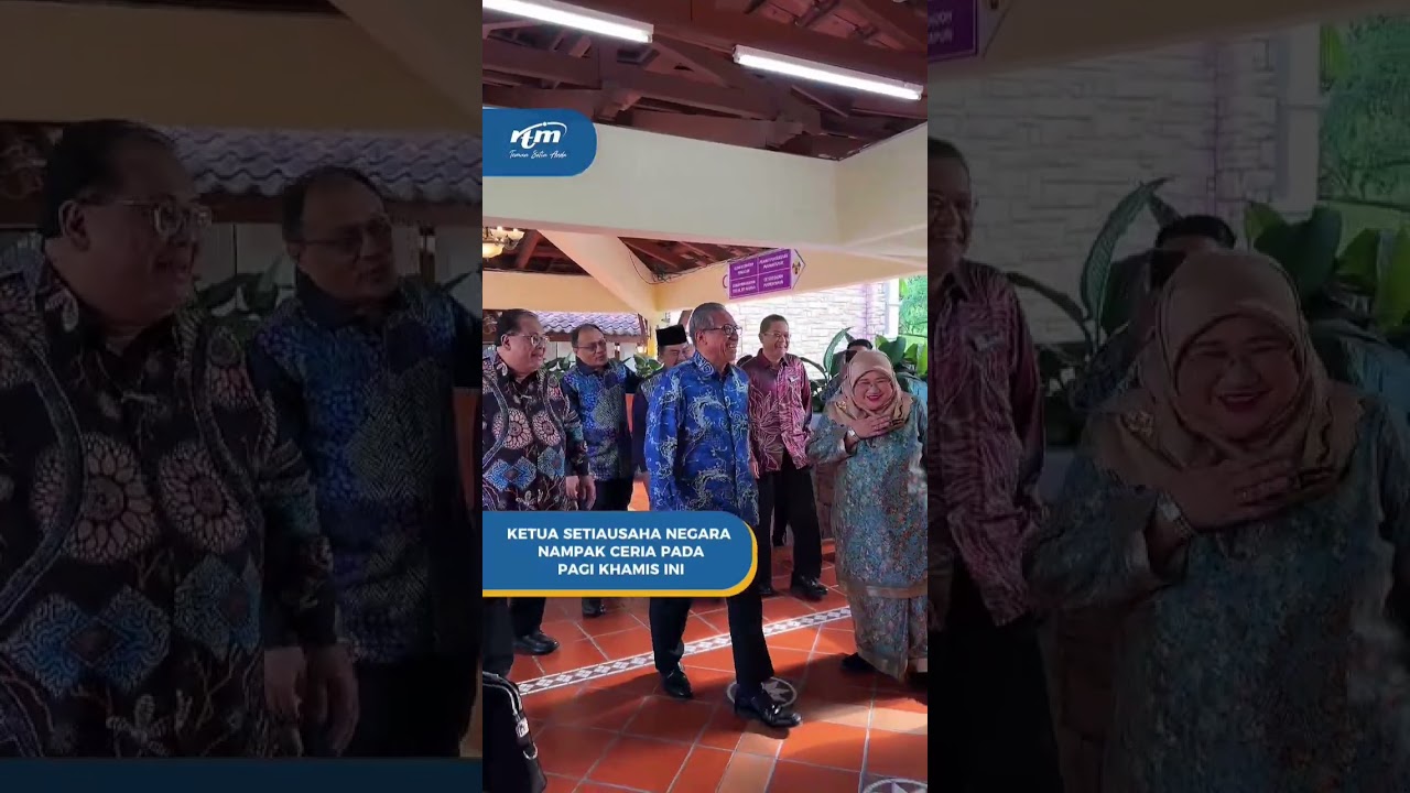 Ketua Setiausaha Negara Tan Sri Shamsul Azri Abu Bakar menyampaikan Amanat Tahun 2026