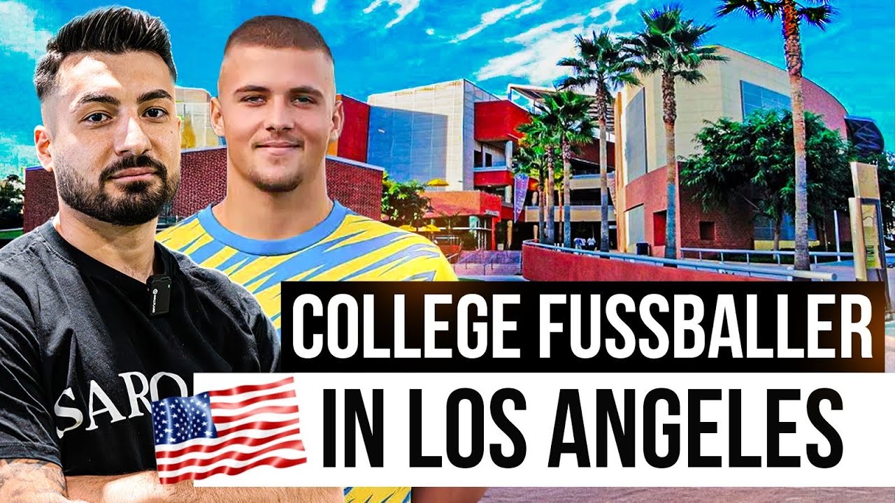 Ein Tag im Leben eines deutschen College Fußballers in Los Angeles ⚽️🌴