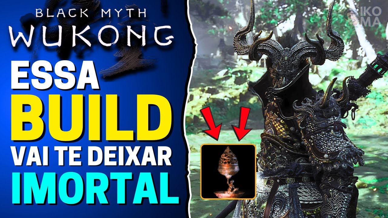 Vença FÁCIL a PROVAÇÃO das LENDAS com essa BUILD IMORTAL em BLACK MYTH: WUKONG