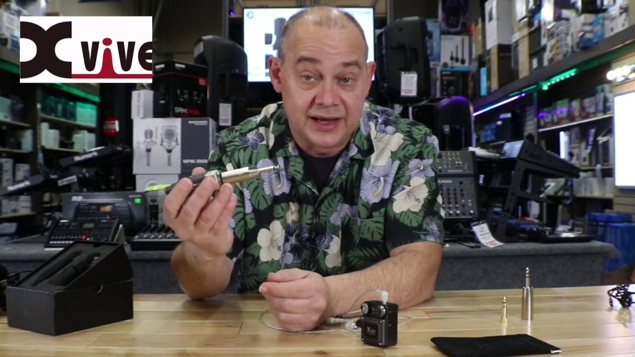 New Xvive U4 Wireless In-ear Monitor 2.4Ghz System with only 5ms Delay!