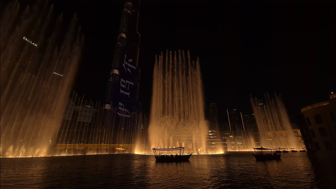 A Day At The Dubai Fountain (Eid al-Etihad Day 2024)