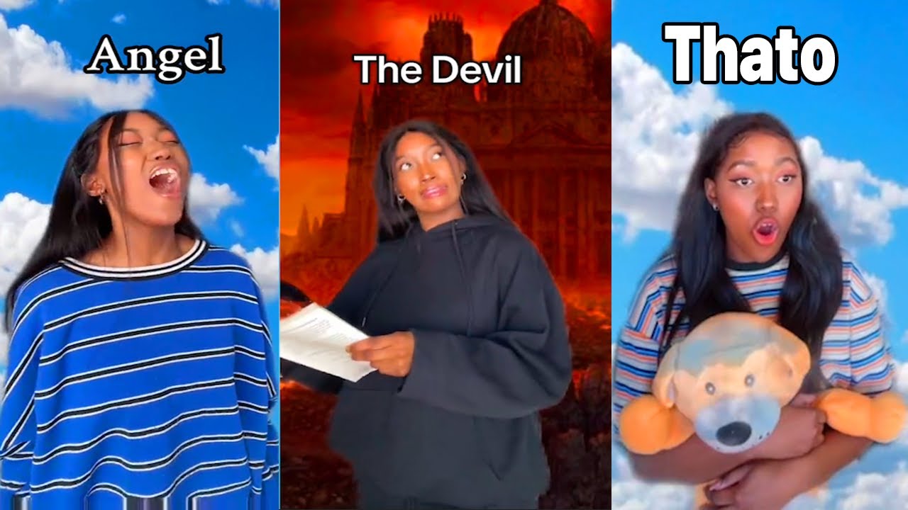 Best Zayaan4’s Wildest Angel vs Demon TikToks! 😇😈 | New Povs With Zaya, Zira, Eel & Others