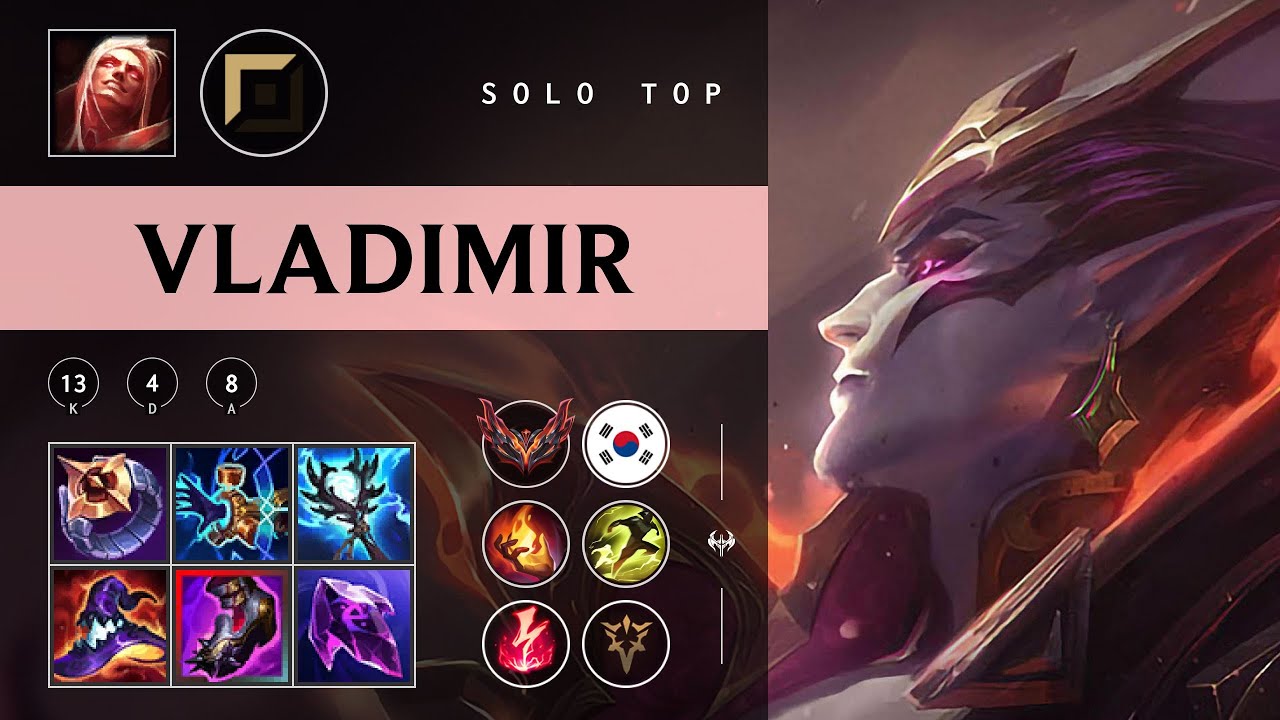 Vladimir Top vs Ambessa - KR Grandmaster Patch 25.23