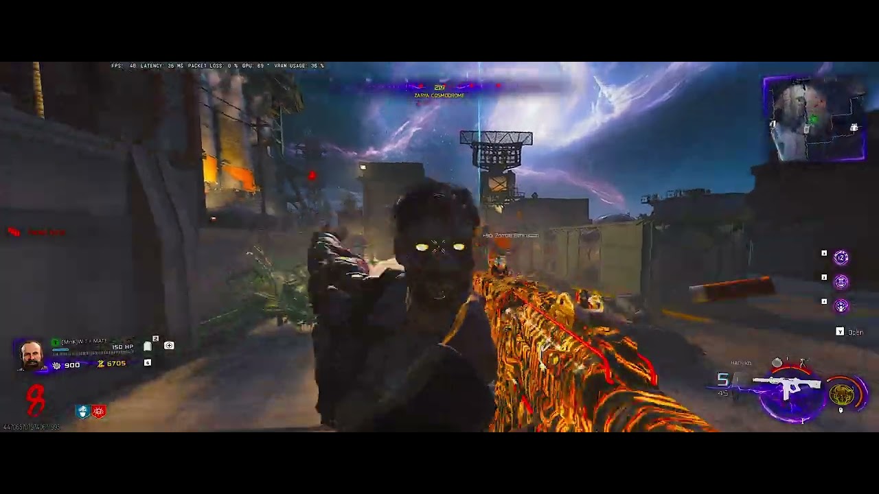 How far can I get with regular AKITA in survival: Call of Duty® Black Ops 7 Zombies
