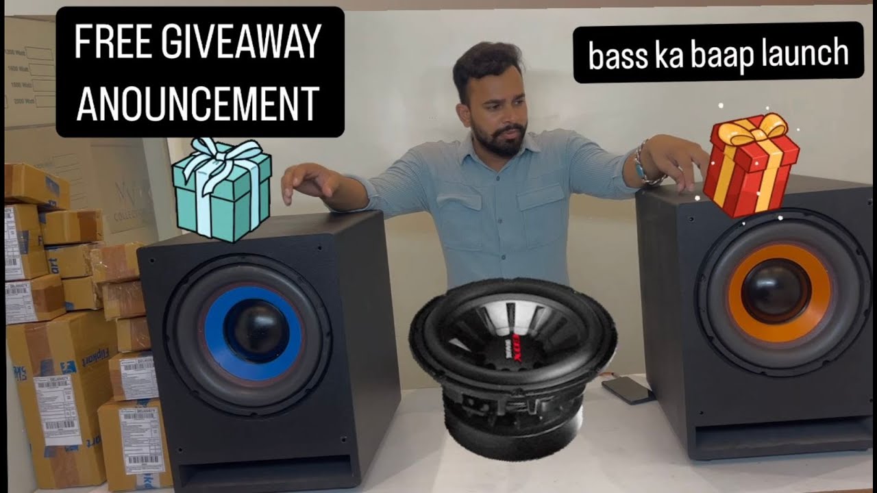 NEW DHAKAD SUBWOOFER FOR HOME AUDIO / FREE GIVEAWAY WINNERS ANOUNCEMENT / MV COLLECTION