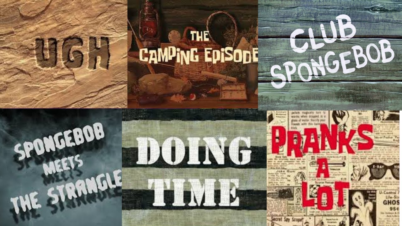 spongebob season 3 ranking(their list)