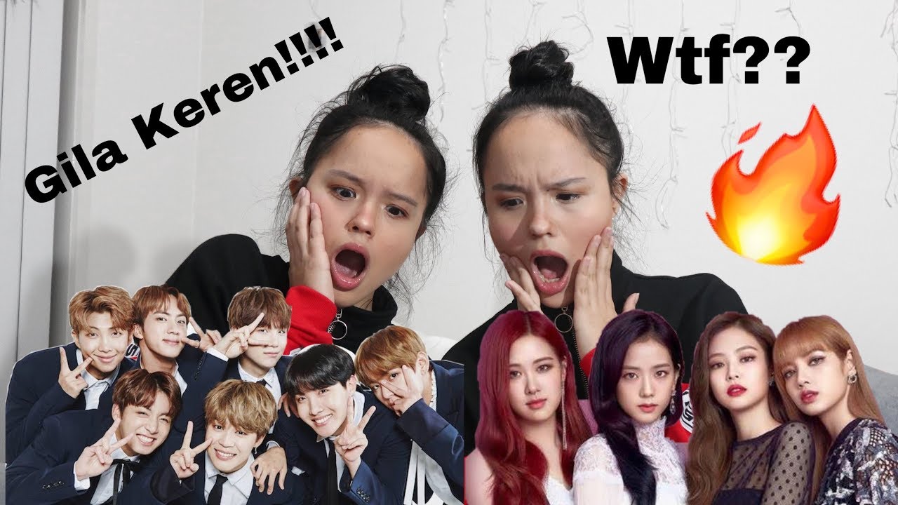 NON KPOP REACT TO KPOP PART 3 (BTS, BLACK PINK)