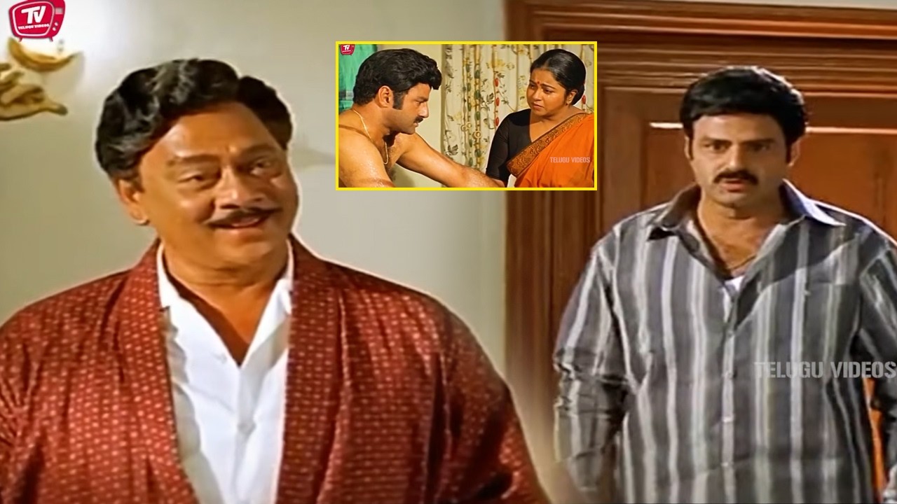 Nandamuri Balakrishna & Krishnam Raju Best Telugu Movie Emotional Scene | @TeluguVideoZ