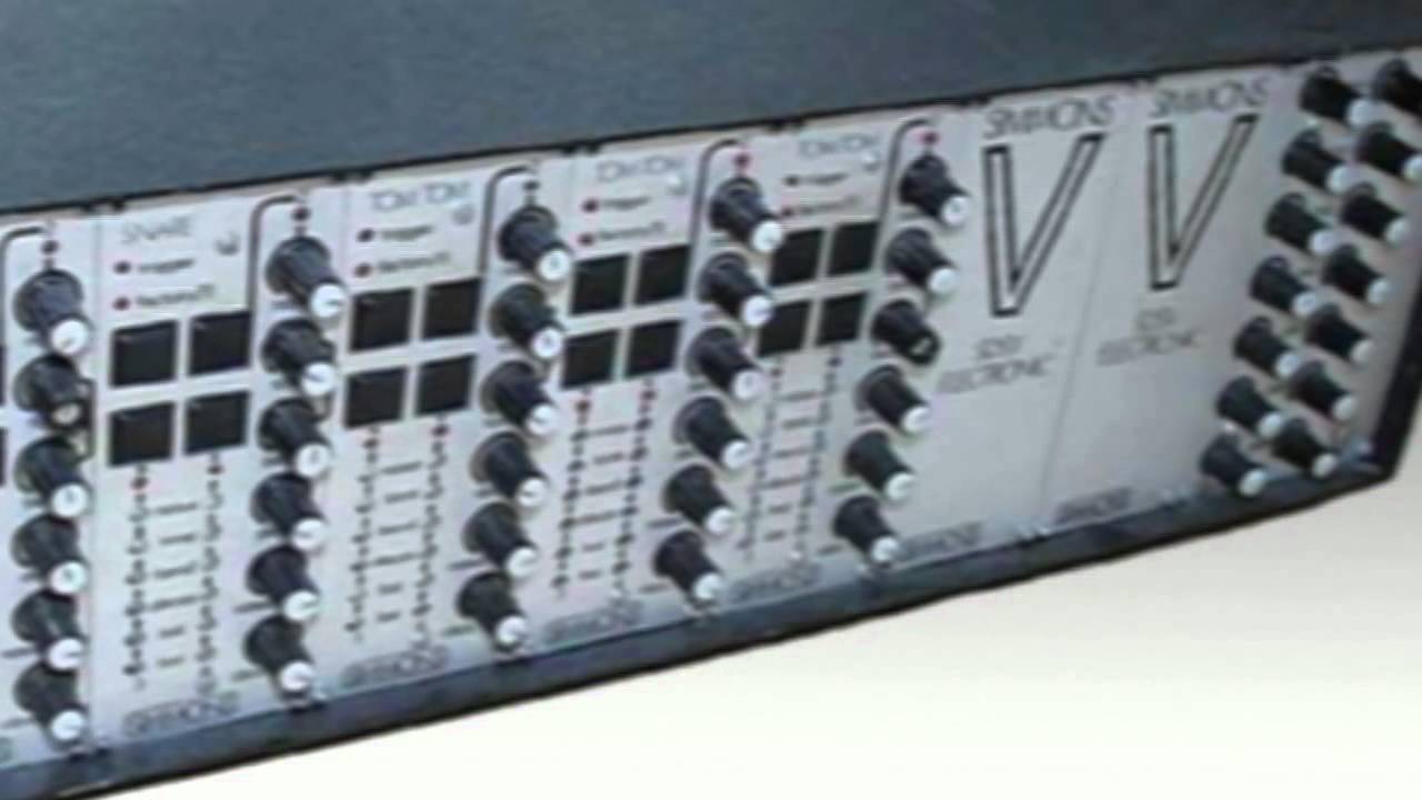 1982 Simmons SDSV Drum Synthesizer Demo Record