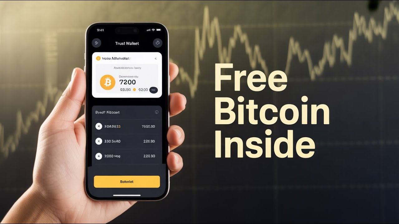 EARN FREE BITCOIN On Trust Wallet NOW (FREE BITCOIN)